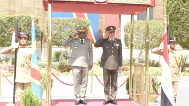 الفريق أحمد خليفة يلتقى رئيس هيئة الأركان بالكونغو الديمقراطية