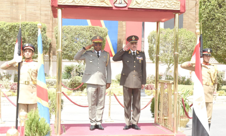 الفريق أحمد خليفة يلتقى رئيس هيئة الأركان بالكونغو الديمقراطية