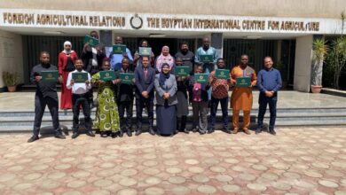 الزراعة المصرية تُخرج مبعوثين أفارقة