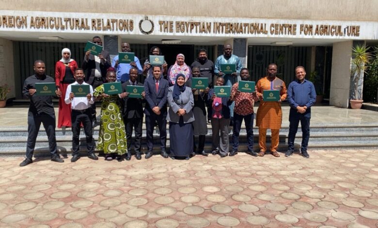 الزراعة المصرية تُخرج مبعوثين أفارقة