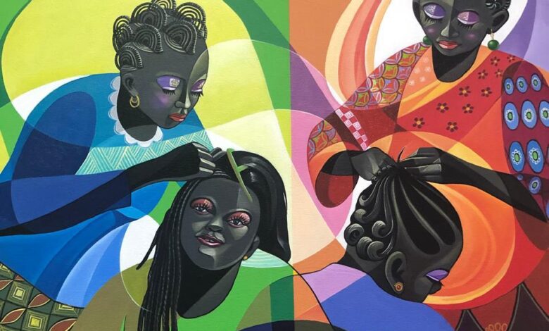 ضفائر الشعر الأفريقية