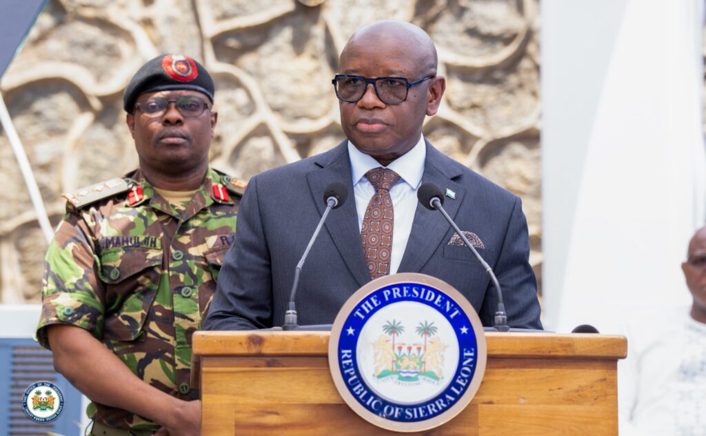 رئيس سيراليون يعلن افتتاح مبنى الهيئة الوطنية لتقنية الاتصالات