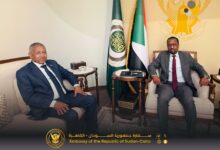 الإعيسر يزور المقر الجديد لسفارة السودان بالقاهرة