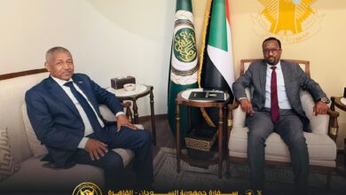الإعيسر يزور المقر الجديد لسفارة السودان بالقاهرة
