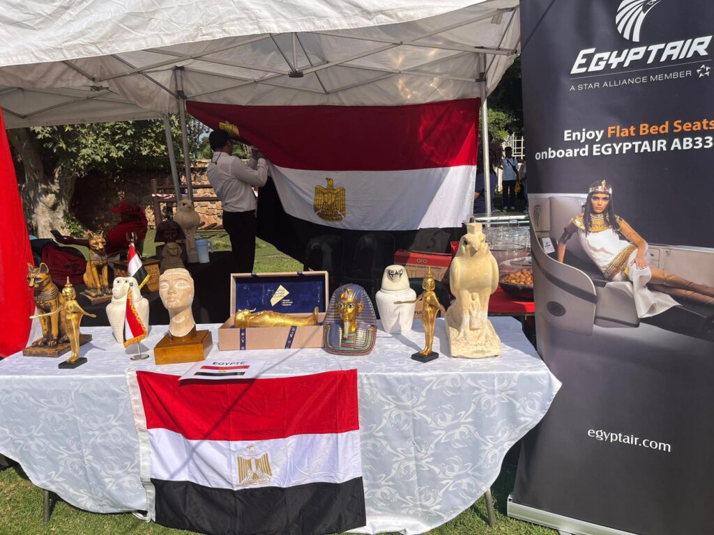 السفارة المصرية في بريتوريا تشارك في احتفالات الفرنكوفونية وتعزز قيم التقارب الثقافي