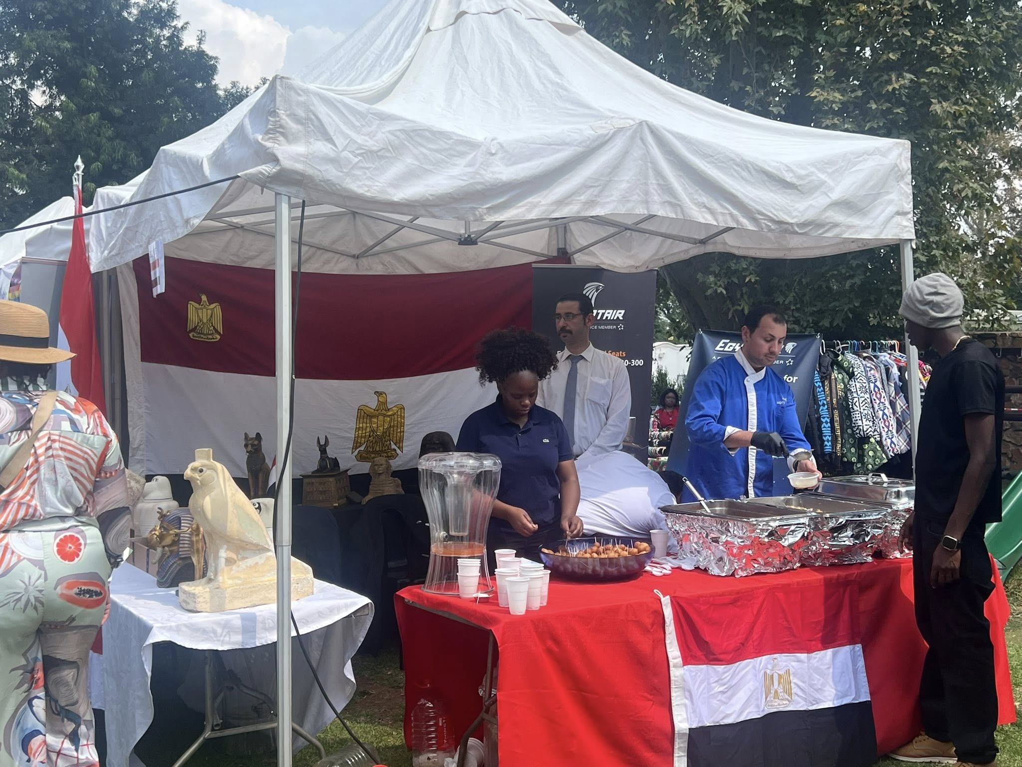 السفارة المصرية في بريتوريا تشارك في احتفالات الفرنكوفونية وتعزز قيم التقارب الثقافي