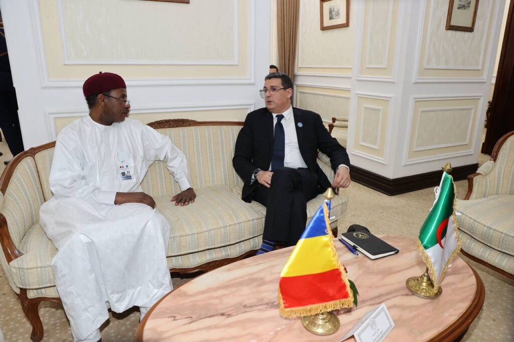 اجتماع وفود تشاد والجازئر