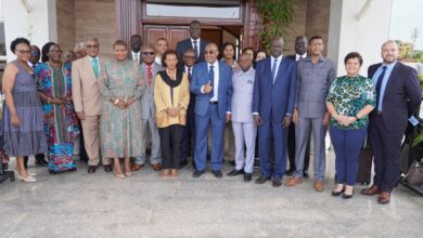 وفد مجلس السلم والأمن الإفريقي يصل جوبا لبحث تنفيذ اتفاق السلام