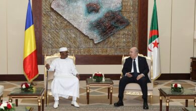 محادثات ثنائية بين الرئيسين الجزائري والتشادي لتعزيز الشراكة