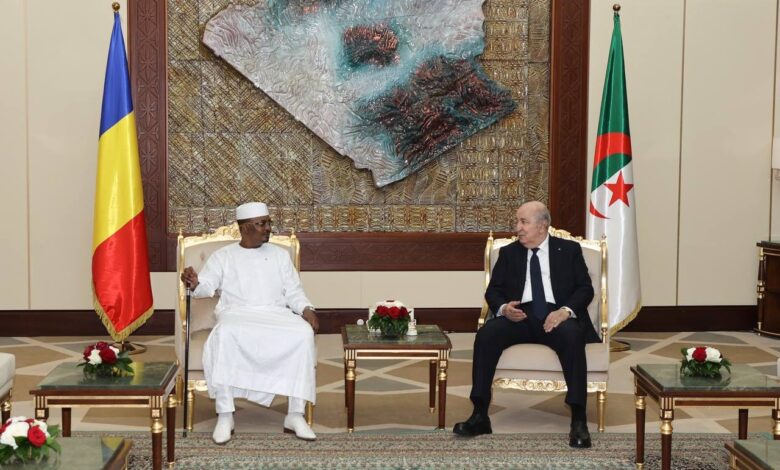 محادثات ثنائية بين الرئيسين الجزائري والتشادي لتعزيز الشراكة