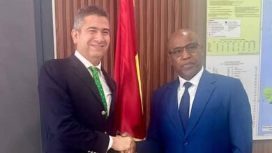 سفير مصر بـ غينيا يزور وزير البنية التحتية والأشغال العامة