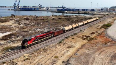 تعليق خط لوبيتو الحيوي لنقل النحاس والكوبالت