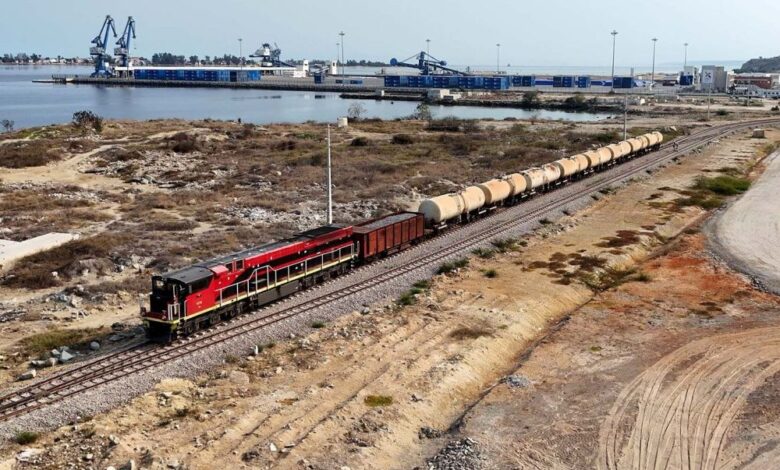 تعليق خط لوبيتو الحيوي لنقل النحاس والكوبالت