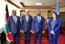 وزير شؤون التعدين والاقتصاد الكيني يلتقي السفير المصري