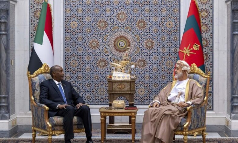 البرهان وسلطان عمان