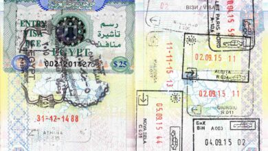 تأشيرة الجزائريين إلى مصر