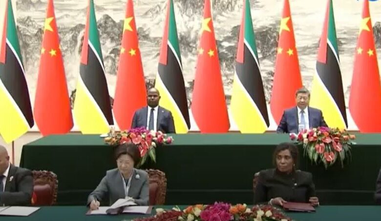 الصين وموزمبيق