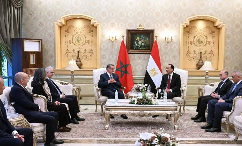 رئيس وزراء مصر والمغرب