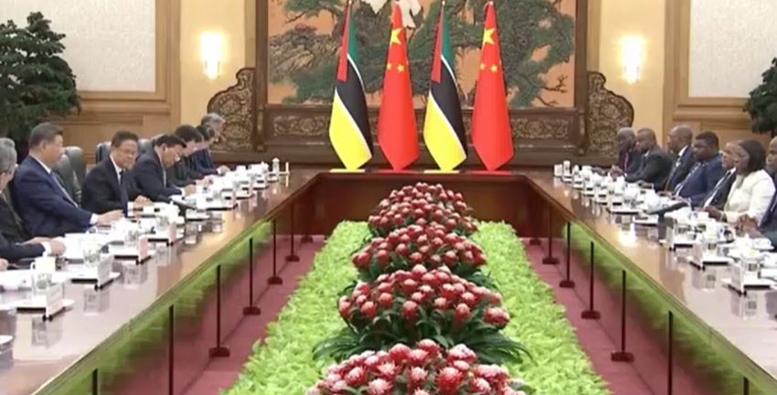 الصين وموزمبيق