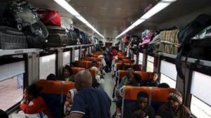 قطار السودانيين من صمر