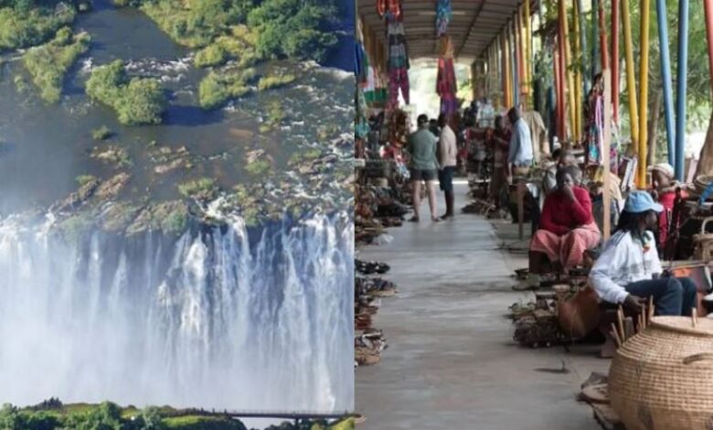 شلالات فيكتوريا ومدينة ليفينغستون