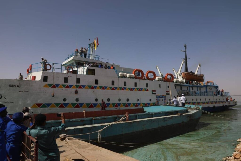 الملاحة النهرية بين مصر والسودان