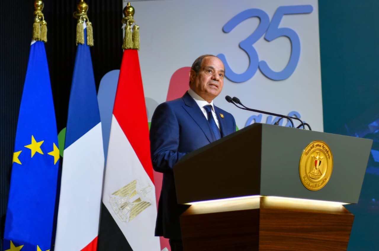 كلمة الرئيس السيسي خلال زيارته الإسكندرية