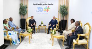 السيسي و ماكرون في زيارة بالإسكندرية