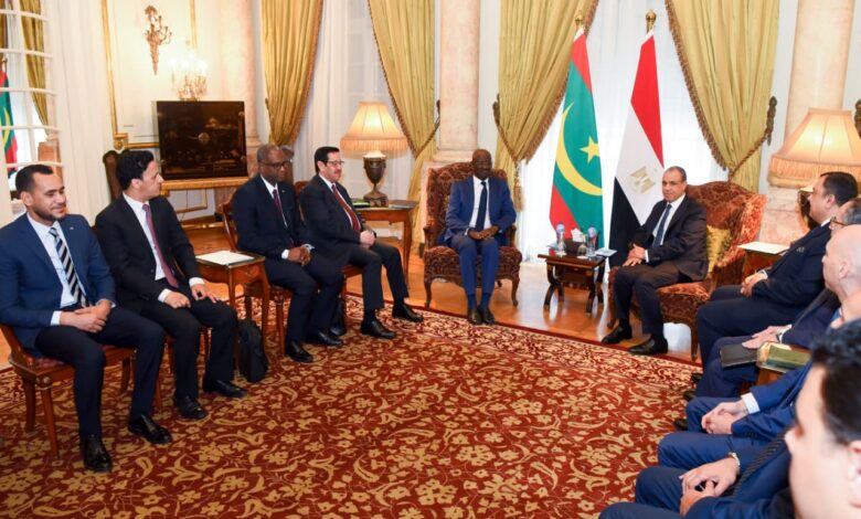 وزير الخارجية المصري يعقد جلسة مباحثات مع نظيره الموريتاني
