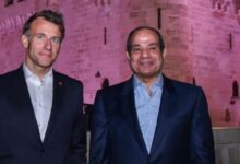 الرئيس السيسي لـ ماكرون: أهلاً وسهلاً بكم ضيفًا عزيزًا في الإسكندرية عروس البحر المتوسط