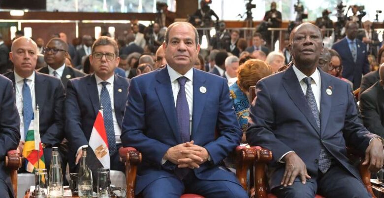 لقطات من الافتتاح الرسمي لقمة إفريقيا إلى الأمام بحضور الرئيس السيسي.. صور
