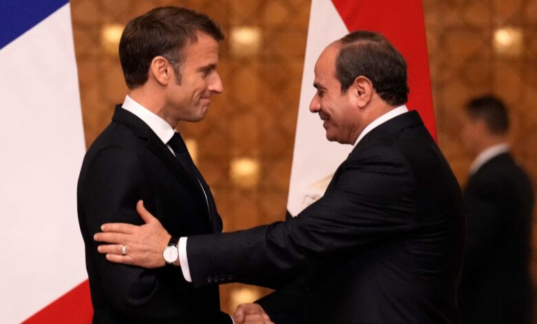 السيسي وماكرون