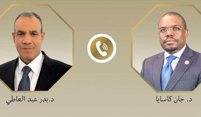 اتصال هاتفي بين وزير الخارجية ومدير المركز الإفريقي لمكافحة الأمراض والوقاية منها