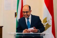 السفير أحمد شريف، سفير مصر لدى جنوب أفريقيا