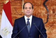 رؤساء الهيئات القضائية يؤدون اليمين الدستورية أمام الرئيس السيسي