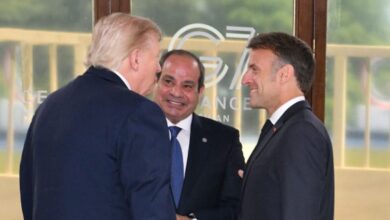 الرئيس السيسي من قمة مجموعة السبع