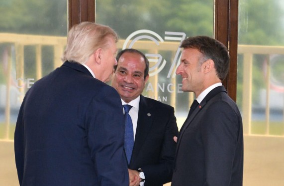 الرئيس السيسي من قمة مجموعة السبع