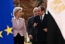 في قمة مجموعة السبع.. مباحثات بين السيسي ورئيسة المفوضية الأوروبية