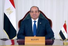 الرئيس السيسي يهنئ الشعب المصري بذكرى ثورة الـ 30 من يونيو