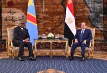 الرئيس السيسي يستقبل نظيره الكنوغولي