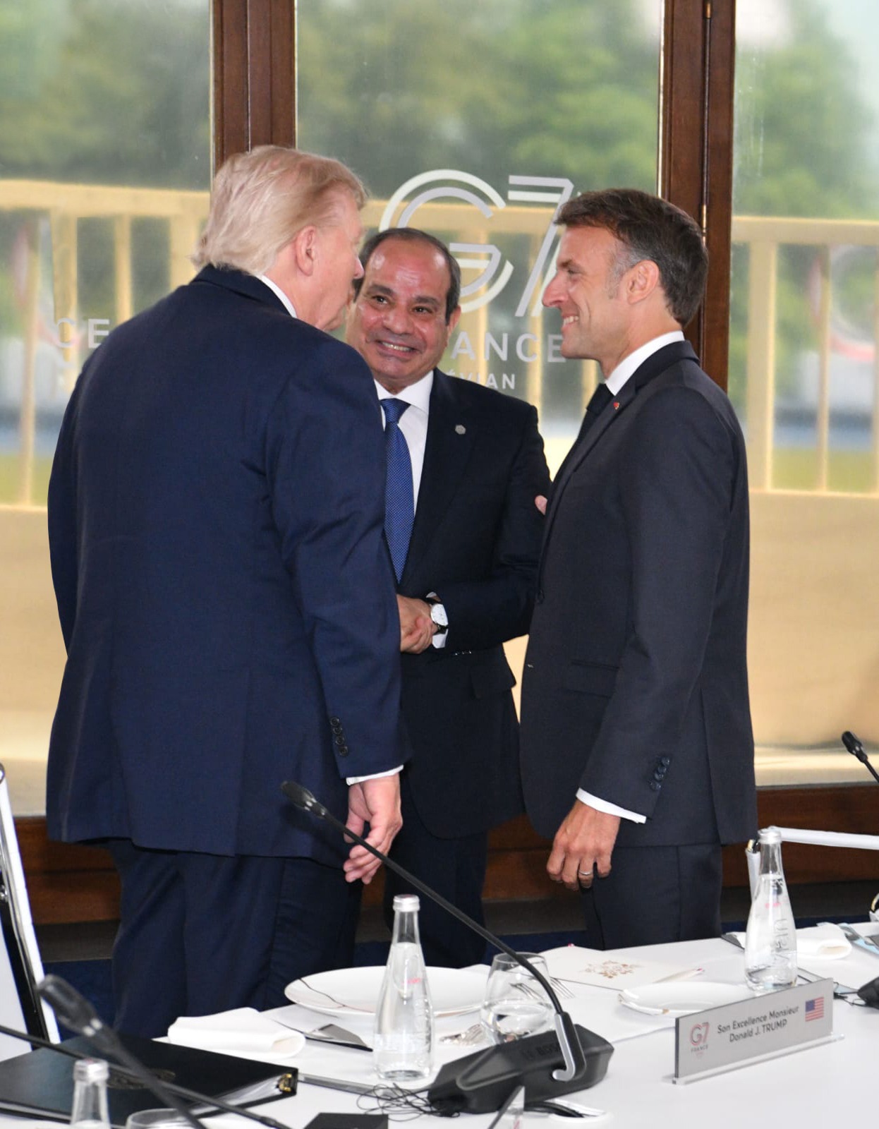 الرئيس السيسي من قمة مجموعة السبع