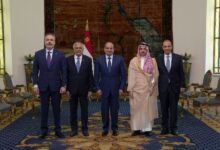 السيسي يلتقي وزراء خارجية مصر والسعودية وباكستان وتركيا
