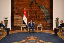 لقاء الرئيس السيسي بأمين عام جامعة الدول العربية