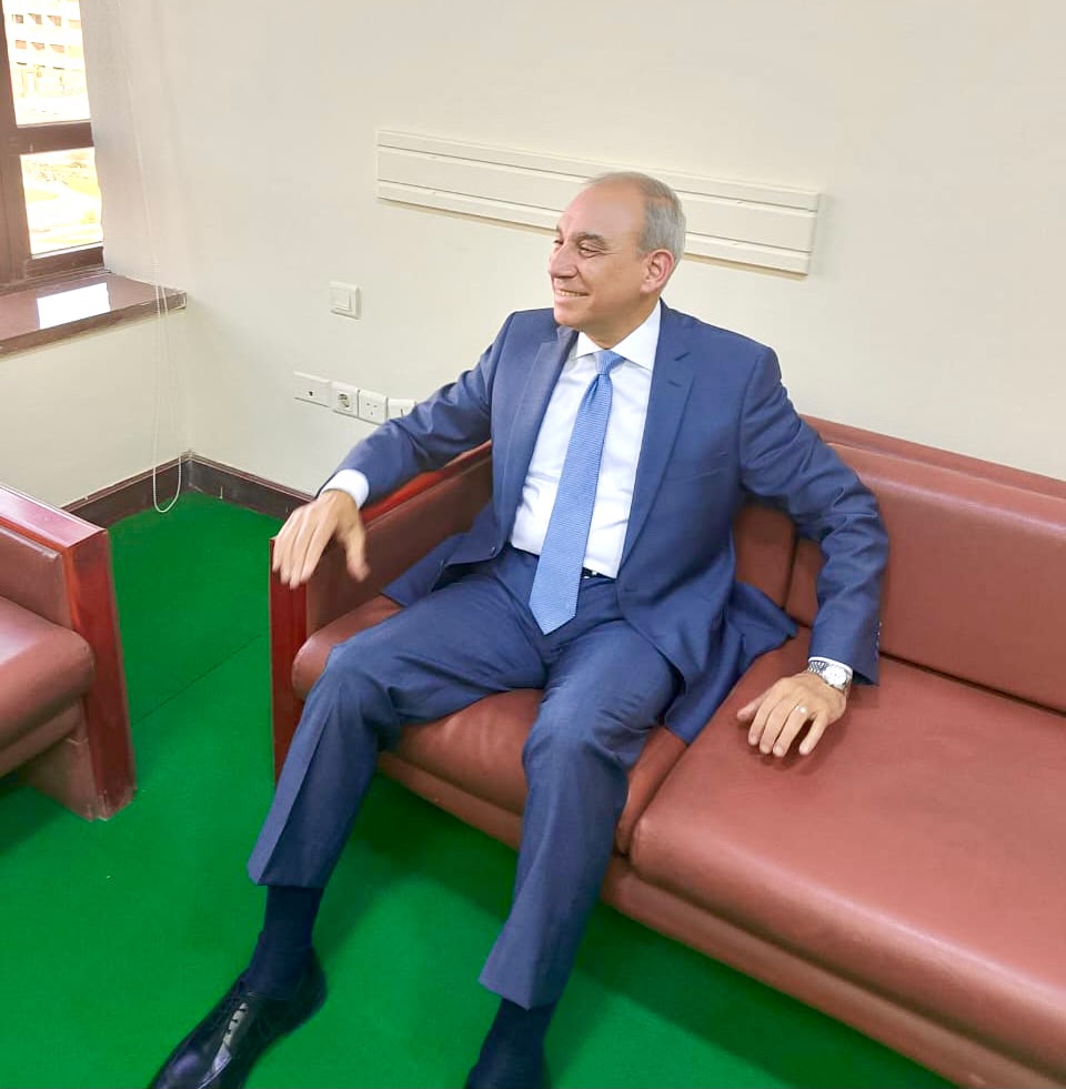 السفير علاء يوسف رئيس الهيئة العامة للاستعلامات