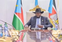 مسئولون جدد يؤدون اليمين الدستورية أمام رئيس جنوب السودان