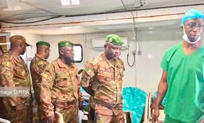 Mali sets up an air bridge to evacuate wounded soldiers after Anefis clashes