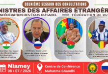 Les ministres des Affaires étrangères des pays du Sahel et de la Fédération de Russie