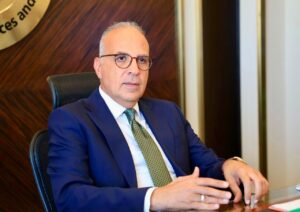 Dr. Hani Sweilem, Minister of Water Resources and Irrigation, and Sally Atef, Chairperson of the Board of Directors and Editor-in-Chief of Zoom Africa News.