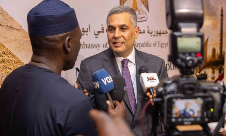 L'ambassadeur Mohamed Fouad, ambassadeur de la République arabe d'Égypte au Nigéria